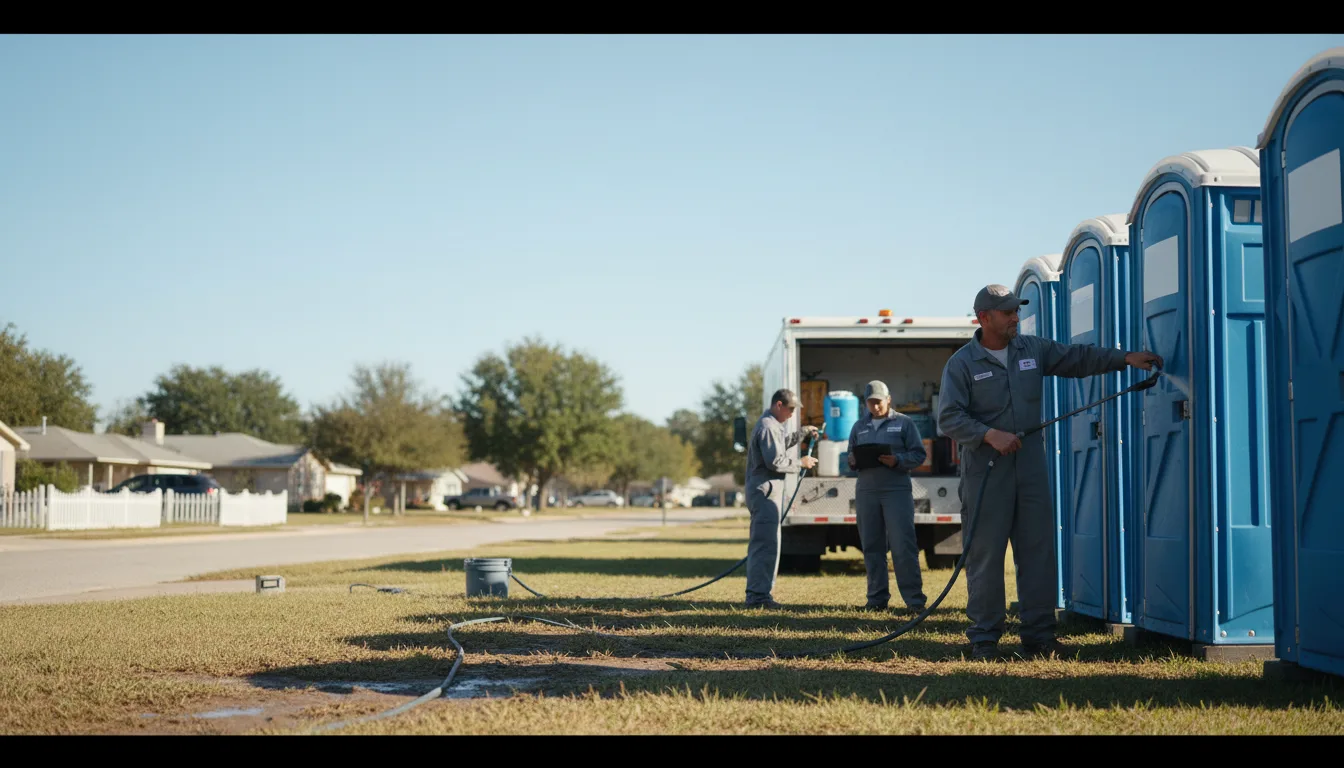 Long-Term Portable Toilet Rental in Brownfield, TX near me